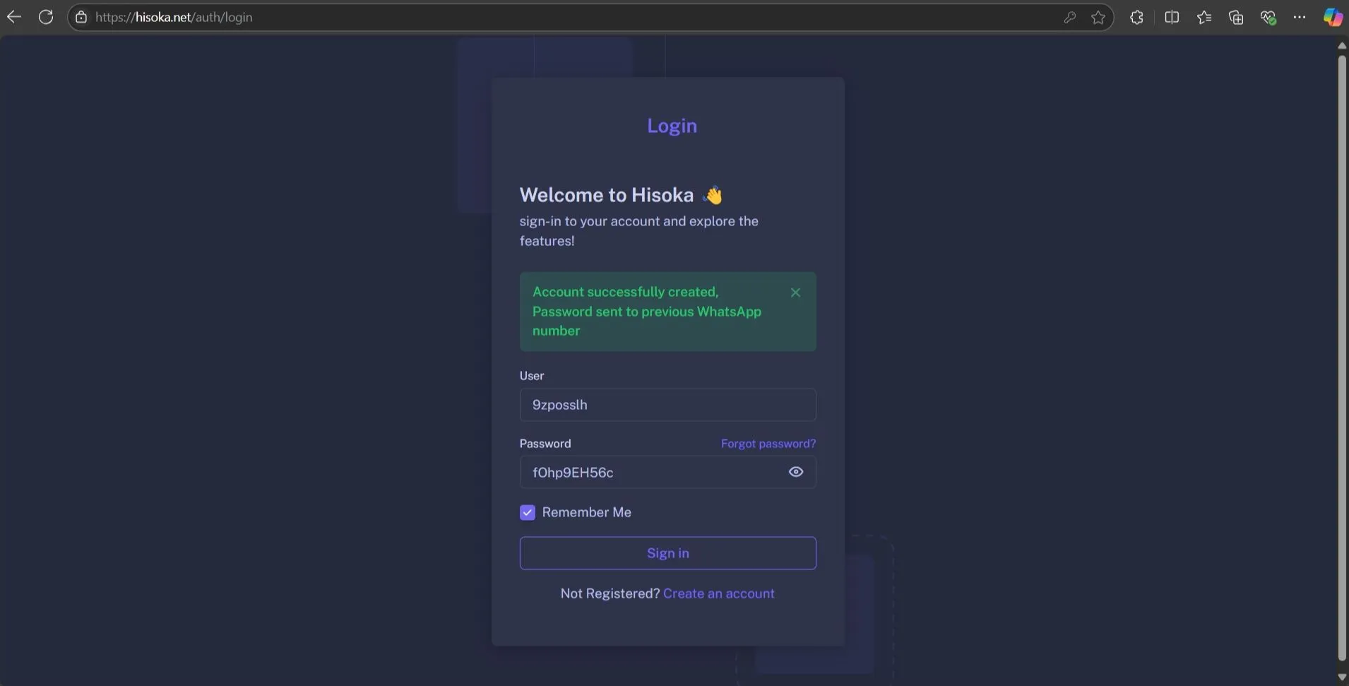 Login
